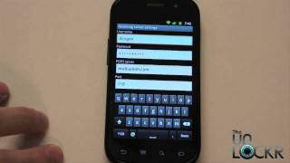 Android 101 How To Setup Email [upl. by Forest254]