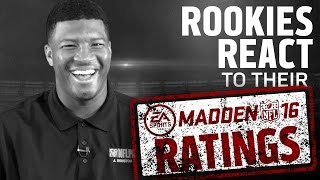 Rookies Guess Their Madden 21 Ratings [upl. by Atinek668]