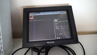 Keyence Vision System with controller CVX422A [upl. by Lebna]