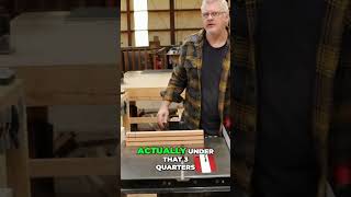 How to Set Table Saw Blade Height for Accurate Half Lap Cuts  Woodworking Joinery [upl. by Griseldis]