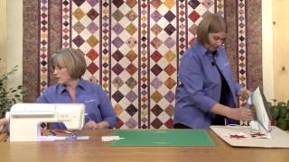 Sew Easy Lesson Piecing SetIn Seams [upl. by Ligriv]