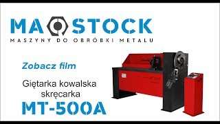 Skręcarka MT 500 Maszyna do produkcji ogrodzeń [upl. by Seka]