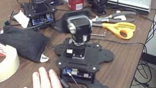 RX24F Dynamixel PanTilt Robot Turret Speed Demo [upl. by Dorren]