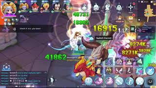 Ragnarok Mobile Comodo dungeon Legend 1F RM gameplay [upl. by Nonnah168]