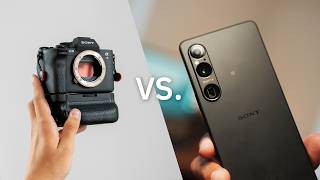 Sony’s New 1399 Phone vs 5000 Pro Camera [upl. by Llednar]