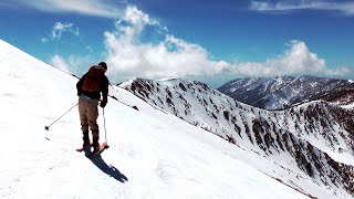 Skiing San Gorgonio Mountain  Northwest Face [upl. by Kikelia]