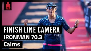 2024 IRONMAN 703 Cairns  Finish Line Camera [upl. by Anan]