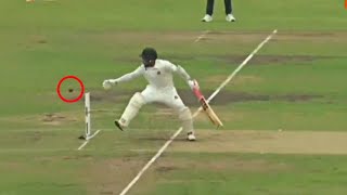 Mushfiqur Rahim dismissed while Obstructing the field with handling ball during NZ vs Ban Test Match [upl. by Lemmuela]