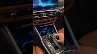 BMW G20 340i 토글에서 크리스탈 기어봉 교체 컵홀더 기어패널 디스플레이 하단 엠비언트라이트 50주년튜닝 [upl. by Peppel]