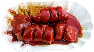 Die schärfste Currywurst Kassels HärteTest auf dem Weihnachtsmarkt  ScovilleStufen [upl. by Hsetirp]