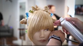 How To Cut 6 Different Types of Bangs  Haircut Tutorial  MATT BECK VLOG 56 [upl. by Esiole]