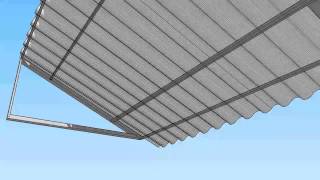 Corrugated Metal Awning [upl. by Mojgan]