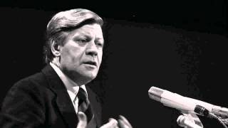 Helmut Schmidt  Abschiedsrede im Bundestag 10 Sep 1986 Audio only [upl. by Adnoloy]