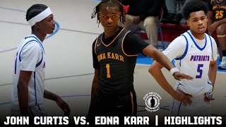 John Curtis vs Edna Karr HIGHLIGHTS  Cougars have a chance to clinch Catholic League Title [upl. by Swisher]