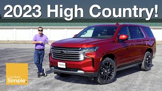 2023 Chevy Tahoe High Country  The Ultimate Luxury SUV [upl. by Mechling]