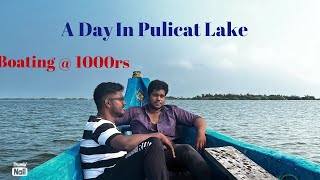 A day in Pulicat lake❤️‍🔥 Boating  just 1000rs for 2 island and more  Pulicat lake [upl. by Delgado]