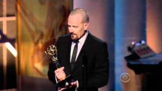 Bryan Cranston Wins 2nd Emmy 2009 [upl. by Panchito153]