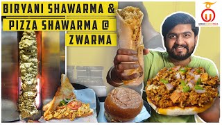 25 Varieties of Shawarma at Zwarma  Biryani Shawarma  Kannada Food Review  Unbox Karnataka [upl. by Auqinet]