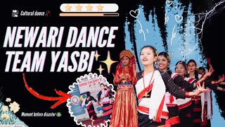 NEWARI DANCE BY TEAM YASBI❤️‍🩹newari remix song with kumari [upl. by Eras46]