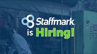 Staffmark is Hiring  FampP America [upl. by Hermy]