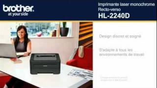 Imprimante laser HL2240D  Brother [upl. by Ranit]