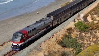 Amtrak Veterans Unit 42 on the Surf Line [upl. by Margret910]