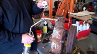 Atomizing Air Compressor Oil Level  Boiler Room Tip [upl. by Derwin558]