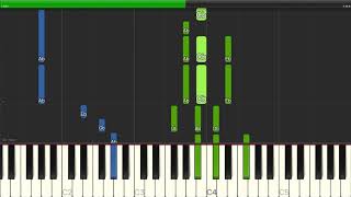 Jonathan Larson  One Song Glory from Rent  Piano Cover Tutorials  Karaoke [upl. by Rhodes106]