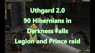 Uthgard 20 Darkness Falls raid with 90 Hibernians for Legion worm and Princes [upl. by Nilyram939]