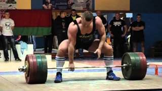 Dmitrij Vinokurov Stanovaya tyaga 3375 kg 480 [upl. by Hpesojnhoj]