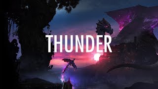 Imagine Dragons – Thunder Lyrics 🎵 [upl. by Etty]