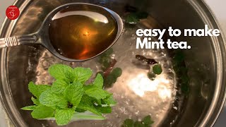 Refreshing Mint tea  with added health benefits [upl. by Kirbee]