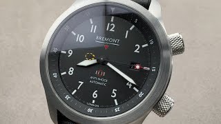 Bremont MBII Jet Barrel MBIIBKJET Bremont Watch Review [upl. by Ruyle]