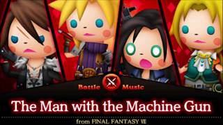 Theatrhythm Curtain Call  The Man with the Machine Gun FFVIII [upl. by Benson934]