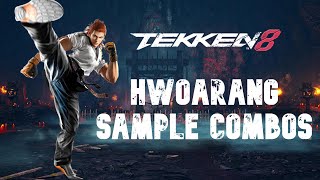 Hwoarang TEKKEN 8 CBT Combos [upl. by Bascio819]