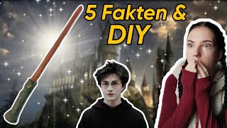 Harry Potter Zauberstab aus Modelliermasse Basteln amp 5 Fakten dazu [upl. by Laurinda]