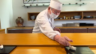 50 years as Sushi Chef  The Sushi Master of Nara [upl. by Kralc374]