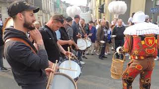 Cavalcade de MarchienneauPont 2023 33  rondeau [upl. by Ahsiekyt]