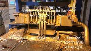 WITECH GalvaGREEN Ecological Hot Dip Galvanising Line for Steel Wires [upl. by Okimik]