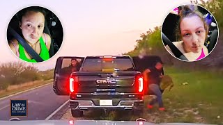 Two Suspected Human Smugglers Lead Texas Troopers on HighSpeed Chase [upl. by Wengert156]