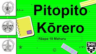 Pitopitokorero Wiki Iwa Rāapa 18th of September [upl. by Ativoj]