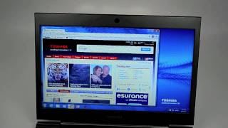 Toshiba Portege z830 First Impressions [upl. by Bandeen270]