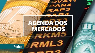 Semana será marcada por IPCA15 relatório de inflação e ata do Copom  AGENDA DE MERCADOS [upl. by Lasky]