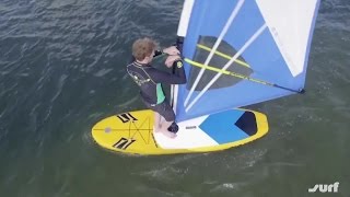 WindsurfManöver Wende [upl. by Aerdnaek]