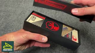 Unboxing Microtech Ultratech Single Edge 12110 OTF [upl. by Enobe]