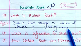 Bubble Sort in Data Structure  Bubble sort algorithm  Bubble Sort Algorithm amp Procedure [upl. by Shurwood]