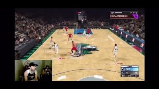 BEATING DCENTRIC 3000 TEAM NBA 2K20 MYTEAM [upl. by Aneg150]