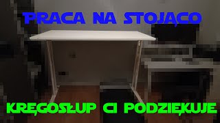 Biurko do pracy na stojąco DIY v20 [upl. by Itak]