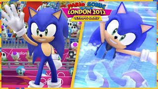 Mario amp Sonic at the London 2012 Olympic Games  All London Party Minigames [upl. by Elegna]