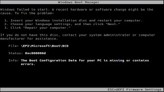 Cara Mengatasi Windows Boot Manager [upl. by Urbano568]